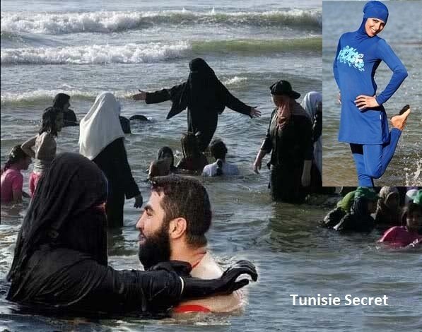 Tunisie : Quel maillot pour cet été ? Un Trikini ! ou Un Burkini !