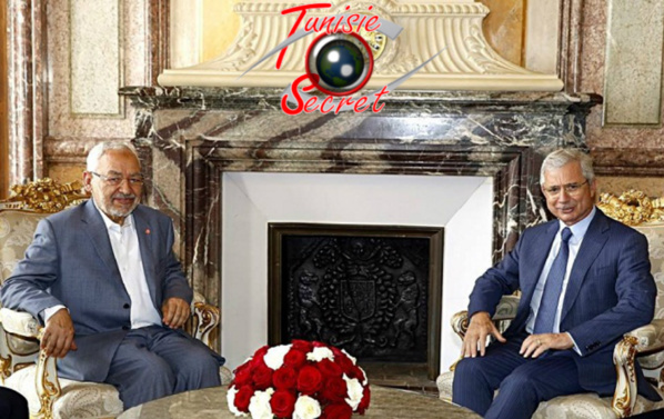 Le chef des intégristes "modérés" avec l'ex ami de la Tunisie, Jean-Claude Bartolone.