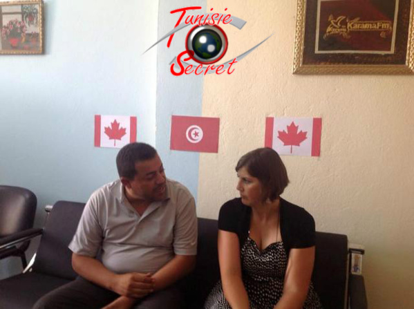 Entrevue hautement stratégique entre le directeur de radio Karama et l'Ambassadeur du Canada en Tunisie.