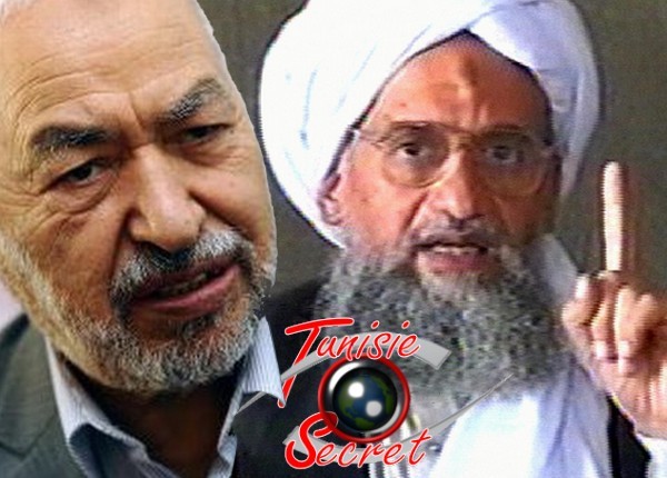 Rached Ghannouchi et son frère en secte Ayman al-Zawahiri.