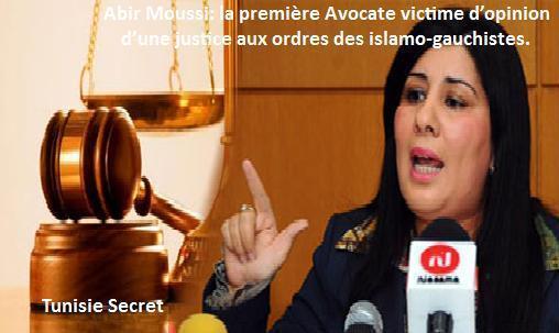 Tunisie: l’avocate Abir Moussi, seule contre tous et contre les islamo-gauchistes ! Tunisie: l’avocate Abir Moussi, seule contre tous et contre les islamo-gauchistes !
