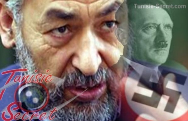 Le terroriste Rached Ghannouchi, l'homme qui se rêve en Adolph Hitler.