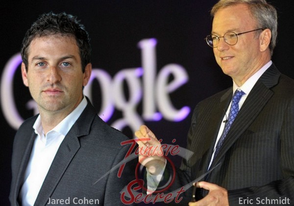 Jared Cohen et Eric Schmidt, deux pions qu’Obama a placé cher Google pour provoquer le printemps arabe (vidéo)