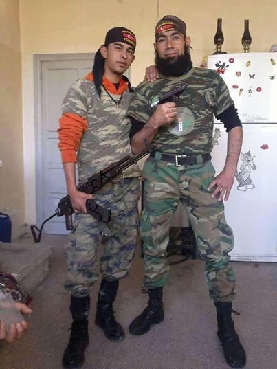 Des islamo-terroristes syriens aux couleurs de la gendarmerie turque !