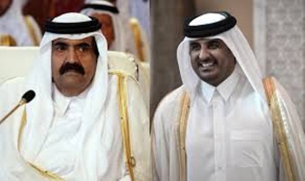 Le libérateur de la Tunisie, Hamad et son fils Tamim, démocratiquement élu par les Américains pour diriger le Qatar...et servir l'islamisme. Le libérateur de la Tunisie, Hamad et son fils Tamim, démocratiquement élu par les Américains pour diriger le Qatar...et servir l'islamisme.