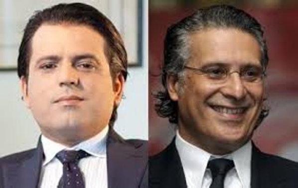 Slim Riahi, président de l'UPL et propriétaire de Ettounisiya TV, et Nabil Karoui, propriétaire supposé de Nessma TV ! Slim Riahi, président de l'UPL et propriétaire de Ettounisiya TV, et Nabil Karoui, propriétaire supposé de Nessma TV !
