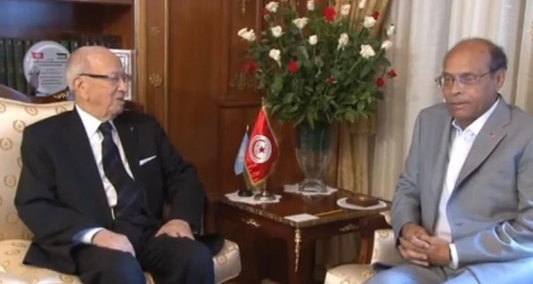 Béji Caïd Essebsi, prédestiné à la présidence de la République par son charisme, son autorité et son passé, et Moncef Marzouki prédestiné à la poubelle de l'Histoire d'où il n'aurait jamais dû surgir.