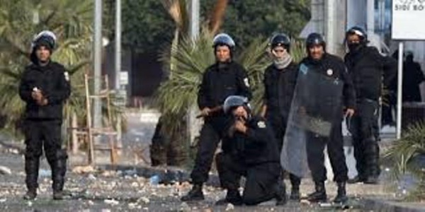 Ce n'est pas la police tunisienne mais la police belge.