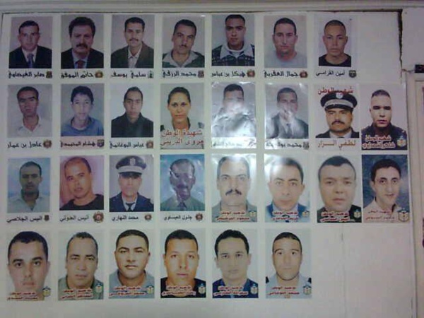Quelques portraits des vrais martyrs de la conspiration anti-tunisienne. Ils ont été tués en 2011.