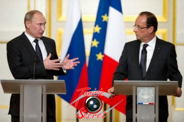 Le leçon de Vladimir Poutine à François Hollande. Le leçon de Vladimir Poutine à François Hollande.