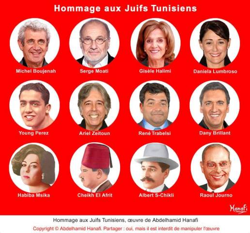 Hommage aux Juifs Tunisiens, par Abdelhamid Hanafi