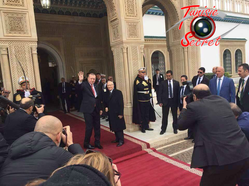 Le calife Erdogan chez le Dey de Tunis