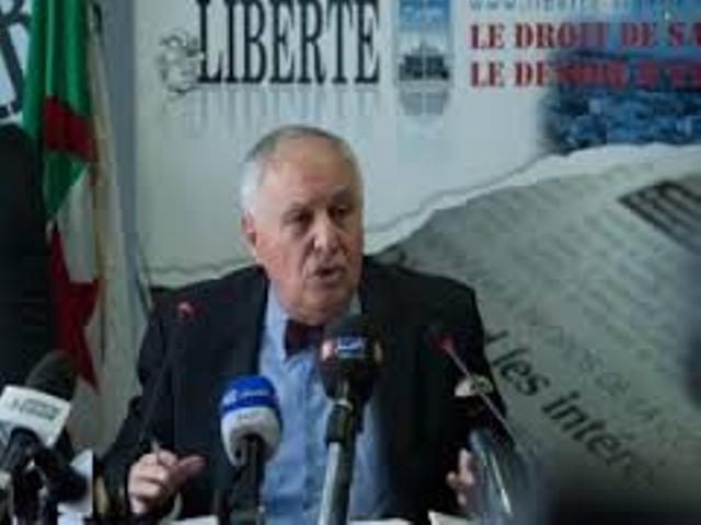 Sid Ahmed Ghozali invité du Forum Liberté