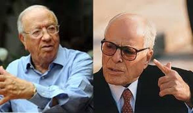 Habib Bourguiba et Béji Caïd Essebsi, l'original et la copie.