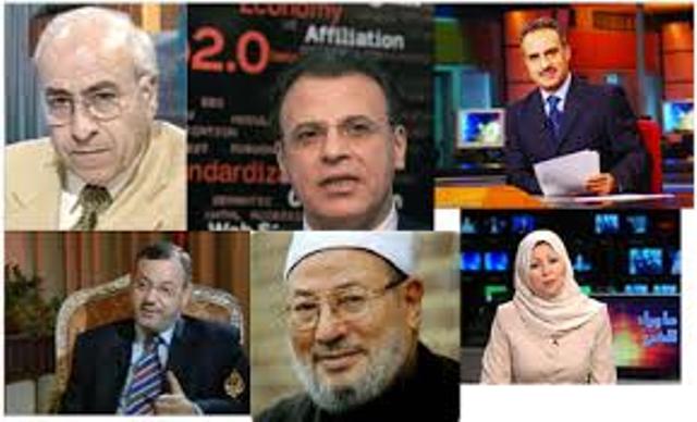 Quelques propagandistes et scénaristes du film hollywoodien appelé "printemps arabe".