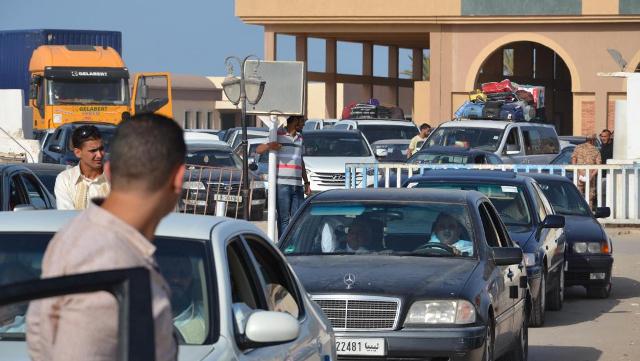 Flux massif aux frontières tuniso-libyennes.