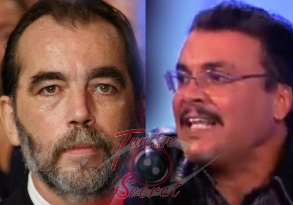 A gauche, Saïd Aïdi, ministre de la Santé. A droite, Aref Azizi, le médecin intégriste qui fait la pluie et le beau temps à l’hôpital de Sidi Bouzid.