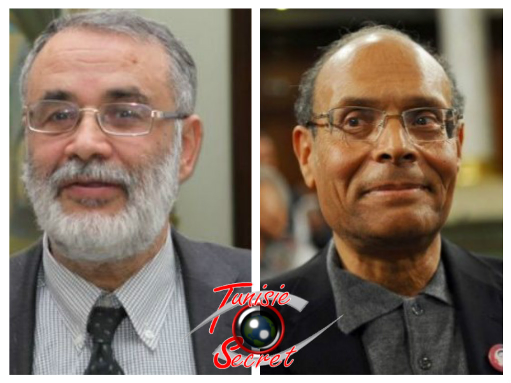 Abou Yaareb Marzouki et Moncef Marzouki, les deux mercenaires des Frères musulmans locaux et vendus au Qatar.