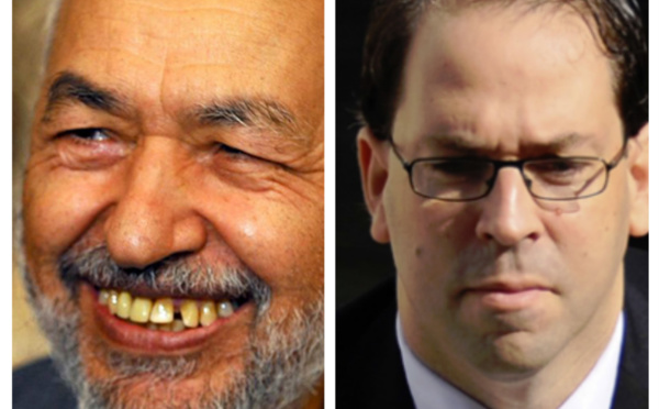 Panique de Rached Ghannouchi et Youssef Chahed à la suite d’un portable volé