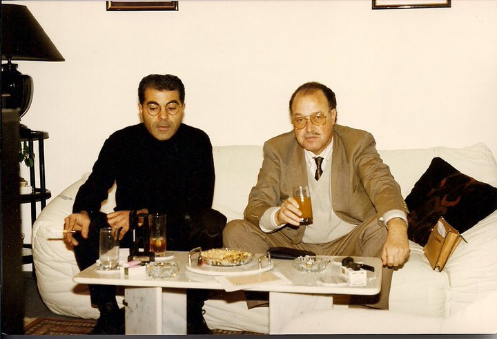 Mezri Haddad avec Mustapha Ben Jaafa Mezri Haddad avec Mustapha Ben Jaafa