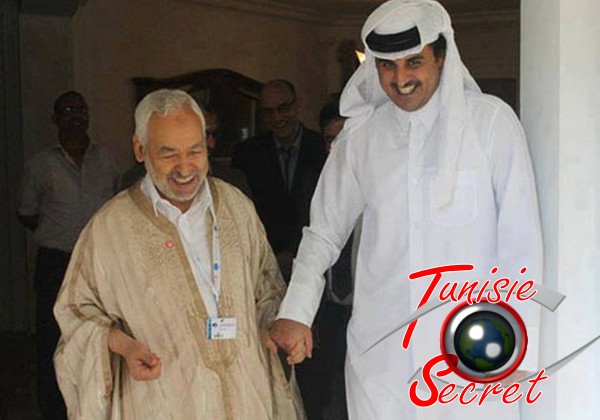 Qatar Rached Ghannouchi et Tamim Ben Hamed Al Thani Qatar Rached Ghannouchi et Tamim Ben Hamed Al Thani