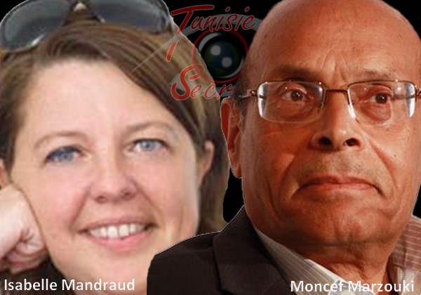 Moncef Marzouk et Isabelle Mandraud Moncef Marzouk et Isabelle Mandraud